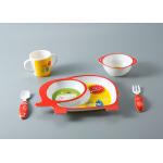 Elephant Shaped 5pc Baby Melamine Dinnerware Set for sale