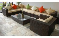 China wicker sofa set  supplier