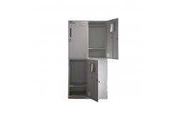 China Narrow Side Storage Cabinet Steel File Locker KD Structure supplier