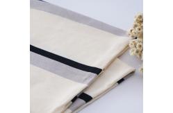 China 220g Striped Cotton Fabric Low Shrinkage Summer Knitted Material supplier