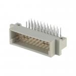 Din 41612 30 Pin Right Angle Male Pins Connector Through Hole 3 Rows Vertical PCB for sale