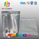 Body Mist & Lotion Aluminum Foil Back And Clear Front Cosmetic Pouch Doypack