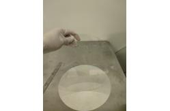 China Diameter 300mm Notch DSP Sapphire Substrate Wafers supplier
