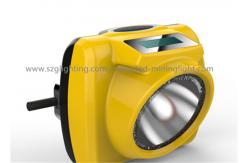 China IP68 ATEX Rechargeable Led Hard Hat Light With OLED Screen 6.2Ah Battery supplier