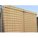 Zinc Coated Defensive Barrier Wall HESCO Bastion ISO Certification for sale