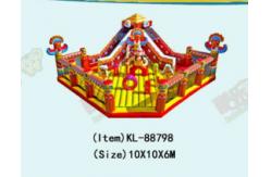 China Children Fun Park Inflatable Carnivel Playground Slide For Rentals supplier