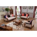 Chinese armchair wood home furniture modern couch for sale