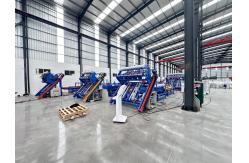 China High Capacity Automatic Wood Pallet Machine Come With Stacker And Conveyor supplier