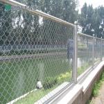 Hardware Jamaica Stadium Diamond Chain Link Fence Round Post for sale