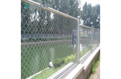 China 8 Ft Industry Chain Link Security Wire Fence Galvanized For Garden Yard supplier