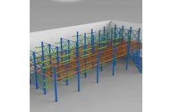 China Double - Sided Selective  Adjustable Cantilever Racking System Strong Load Capacity supplier