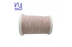 China USTC /UDTC-F/H Litz Copper Cable 0.06mm Multi Strands Nylon Serving supplier