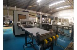 China Rigid Box Paper Gluing Machine H2112mm Box Pasting Machine For Cell Phone supplier