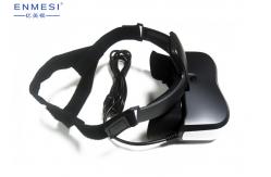 China Virtual Reality Helmet 3D Head Mounted Display High Resolution Dual Screen supplier
