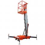 Electric Aluminum Single Mast Lift Table 9m 150kg Aerial Work Lift Platform for sale