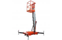 China 4m 6m 8m Electric Hydraulic Mast Lift Aluminium Alloy Lift Platform supplier