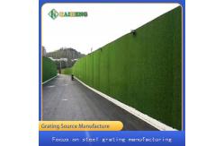 China OEM Environmental Fake Green Grass Fence For Privacy Protection supplier
