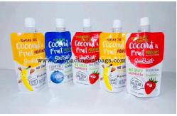 China Gravure Printing 0.18mm Stand Up Pouch With Spout For Drink Mix supplier