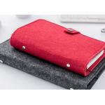 106*38cm Felt Fabric Crafts A5 Binder Journal Refillable Notebook for sale