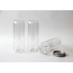 Clear Plastic Sprite Beverage Cans / Bottle With Easy Open End 250ml Environmental