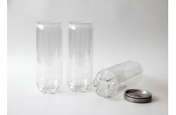 China Clear Plastic Sprite Beverage Cans / Bottle With Easy Open End 250ml Environmental supplier