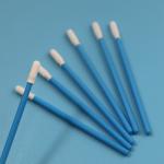 TX743 Blue Handle Precision Cleaning Cleanroom Polyester Swab Lint Free for sale