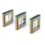 DC Motor Access Control Turnstile Gate Bidirectional Swing Barrier Gate