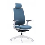 Ergonomic Blue Rotating Fabric Mesh Office Chair With 3D Lifting Armrest for sale