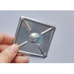 2-1/2 Mild Steel Square Insulation Self Locking Washer With Bevel Edge