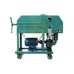 Industrial Plate / Frame Portable Oil Purifier For Oil Cleaning Flow Rate 1800 L/H Easy Operation for sale