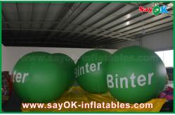 China 2.5m Green Giant Inflatable Led Helium Balloon for Advertising supplier