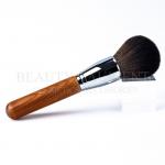 Metal Ferrule Fluffy Powder Makeup Brush Original FSC Wooden Handle for sale