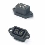 40A 500V Waterproof LEV Charging Connector 2+4 Pin Socket for sale