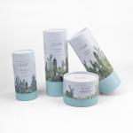 Innovative Round Cardboard Cosmetic Box With Custom Design Color Packaging Skincare Product Wholesale Near Me for sale