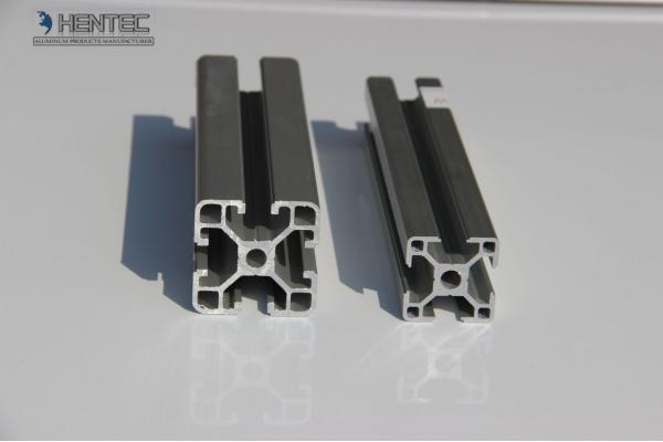 Natural Anodized Industrial Aluminium Profile Milling / Drilling