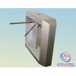 Anti Tail Security Airport Biometric Turnstile Barrier Led Display For School / Hotel for sale