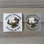 Cotton Garment Washing Instruction Heat Transfer Neck Labels for Clothing for sale