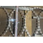 High Strength Razor Barbed Wire For Protection Mesh / Farm Fencing