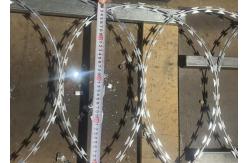 China High Strength Razor Barbed Wire For Protection Mesh / Farm Fencing supplier