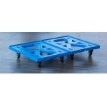 Two Totes Loading Plastic Moving Dolly 4 Inches PU Casters More Function for sale
