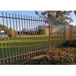 Galvanized Steel Railing Tubular Iron Railing Land Garden Fence Yard Fence for sale