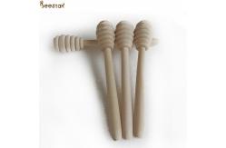 China Wooden Honey Stick Honey Splash Bar With Long Handle Wood Honey Dipper Stick supplier