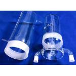 Large Diameter Furnace 2.2g/Cm3 Quartz Glass Tube Science Lab Glassware for sale