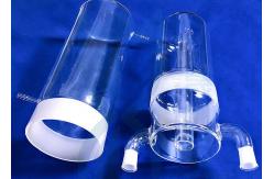 China Large Diameter Furnace 2.2g/Cm3 Quartz Glass Tube Science Lab Glassware supplier