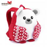 new design preschool animal backpack cartoon neoprene kids lightweight backpack with plush