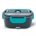 1.5L Leakproof Electric Lunch Box 60W Portable Electric Lunch Box Self Heat Electric LunchBox  Dark Gray Green for sale