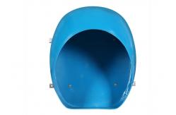 China Noise Reduction Emergency Acoustic Phone Hood GRP Material Pillar Mounting For Marine supplier