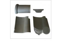 China Chinese Grey Clay Tiles Roofing Material Crafted To Endure Nature's Elements supplier