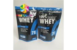 China Custom Printed Snack Bag Packaging Stand Up Pouch Resealable k Glossy Finish supplier