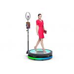 Light Stick 360 Photo Booth Automatic Strobe Spin Camera Booth Photography for sale